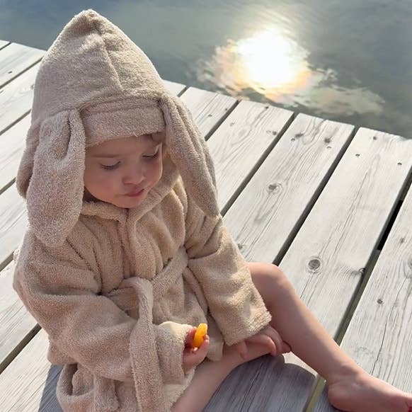 Ekologisk badrock Rabbit Sand 0-1 år