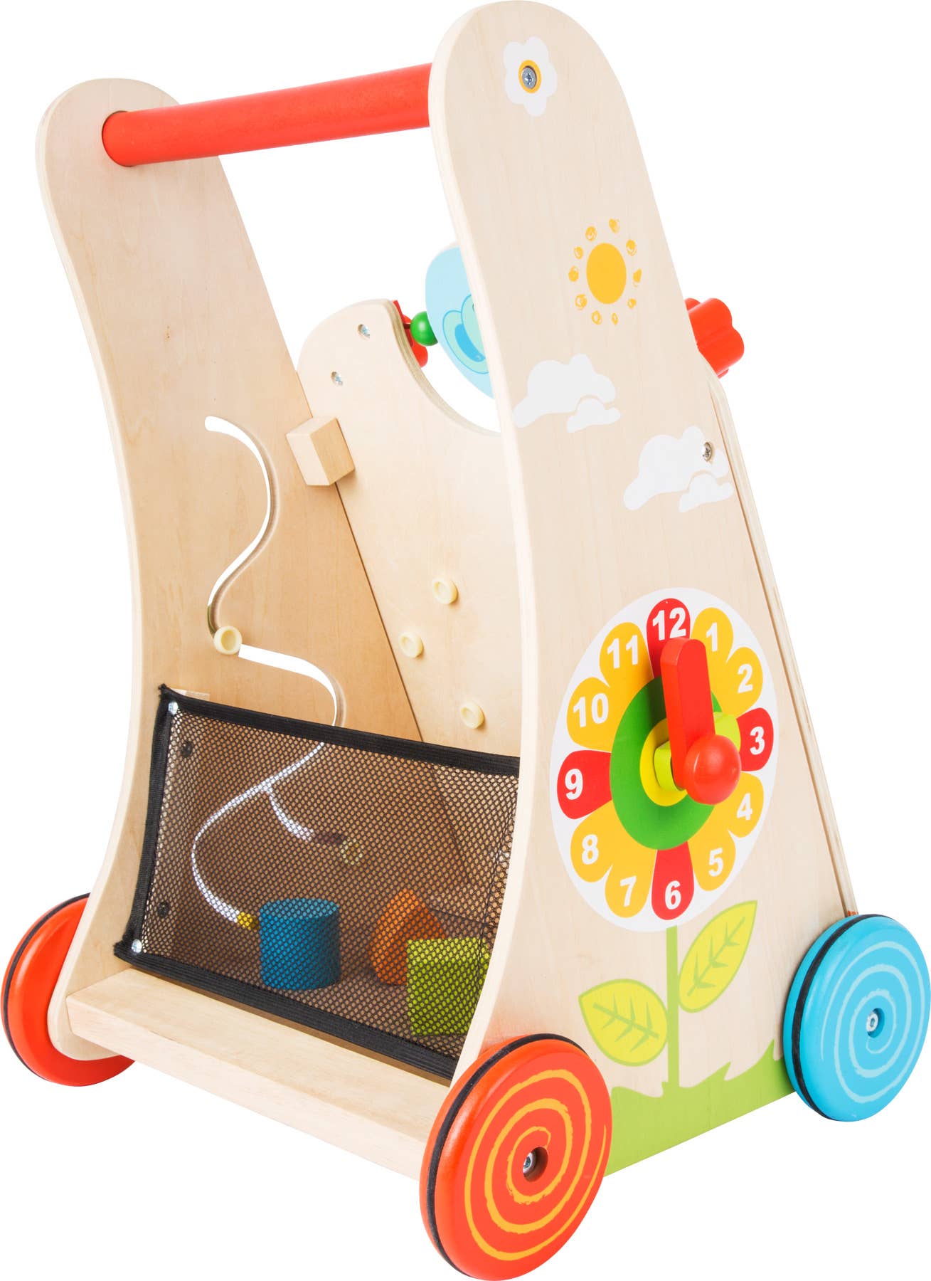 small foot small foot Blumenwiese Baby Walker | Baby Walker | Trä