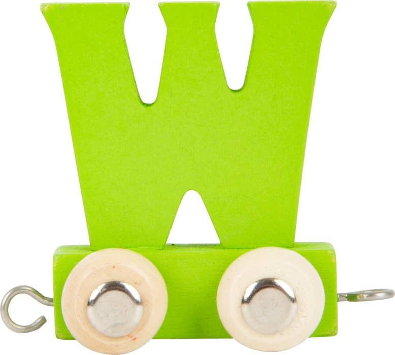 small foot Trähängsmycke Brev W