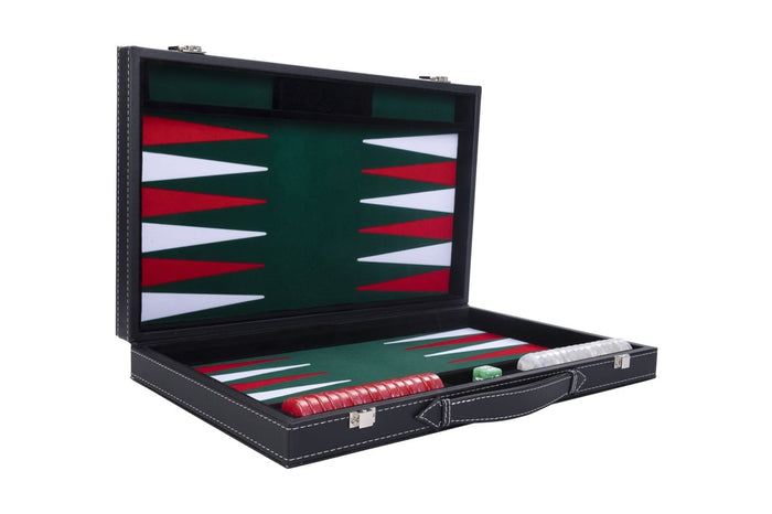 Engelhart - Backgammon med inläggningsfilt