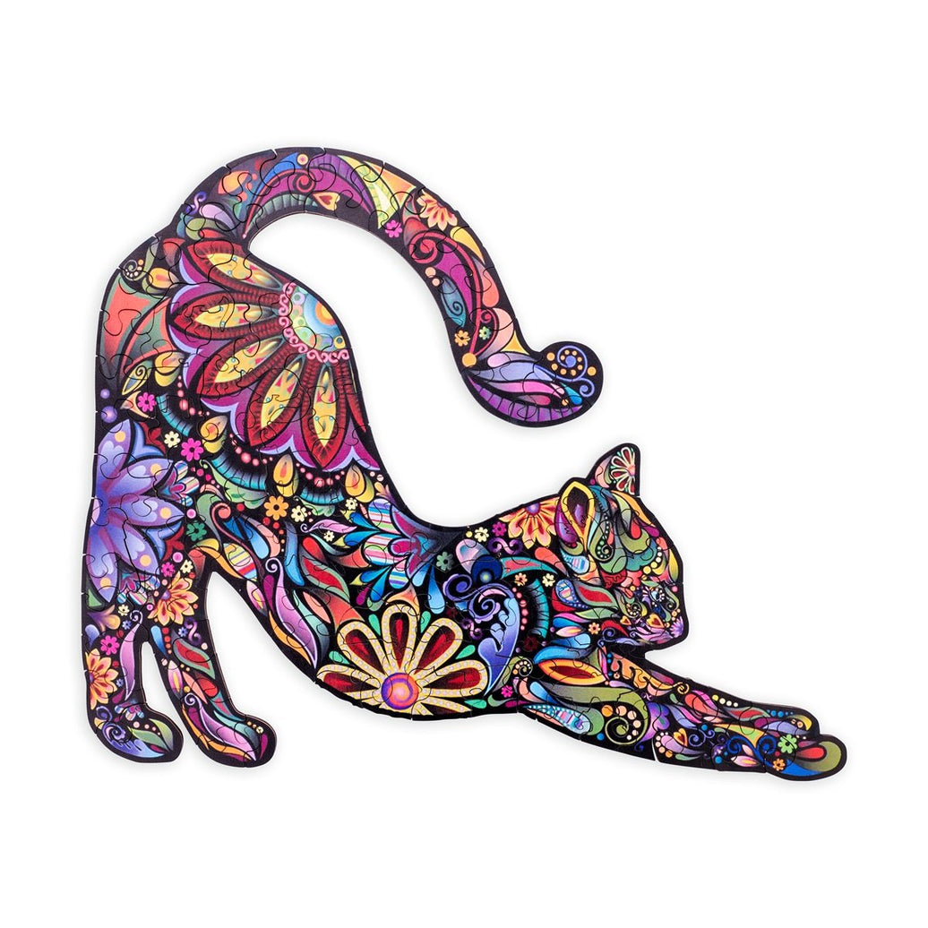 Engelhart - Träpussel Katt A3