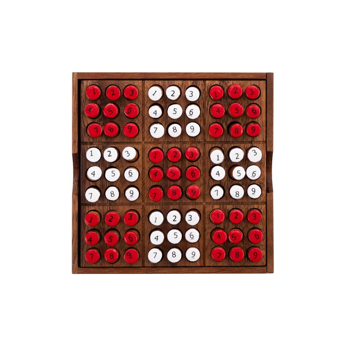 Sudoku i akaciaträ
