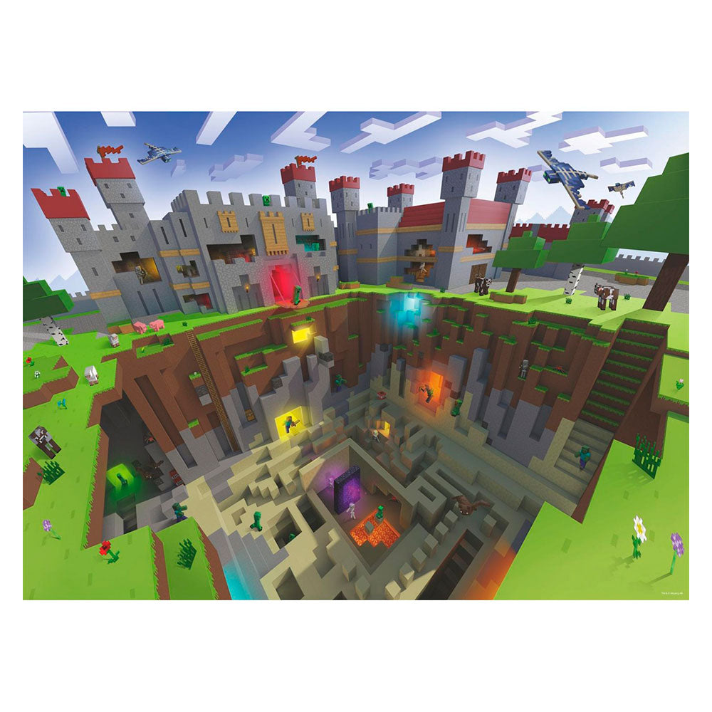 Puzzle - Minecraft: Cutaway (300 XXL Pieces)