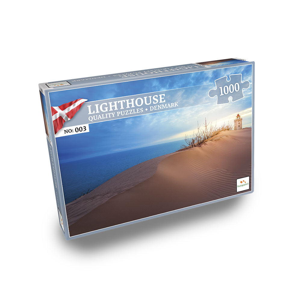 Nordic Quality Puzzles - DA:003 - Lighthouse (Rubjerg Knude) (1000 pieces)