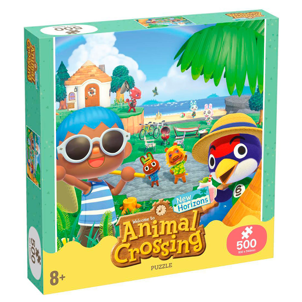 Winning Moves - Puzzle - Animal Crossing (500 pieces)