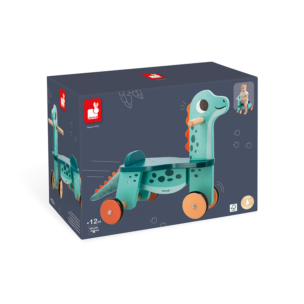 Janod - Gåbil Dinosaurie Portosaurus