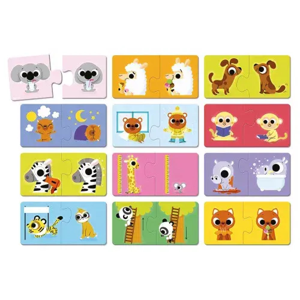 Janod - Opposites Puzzles