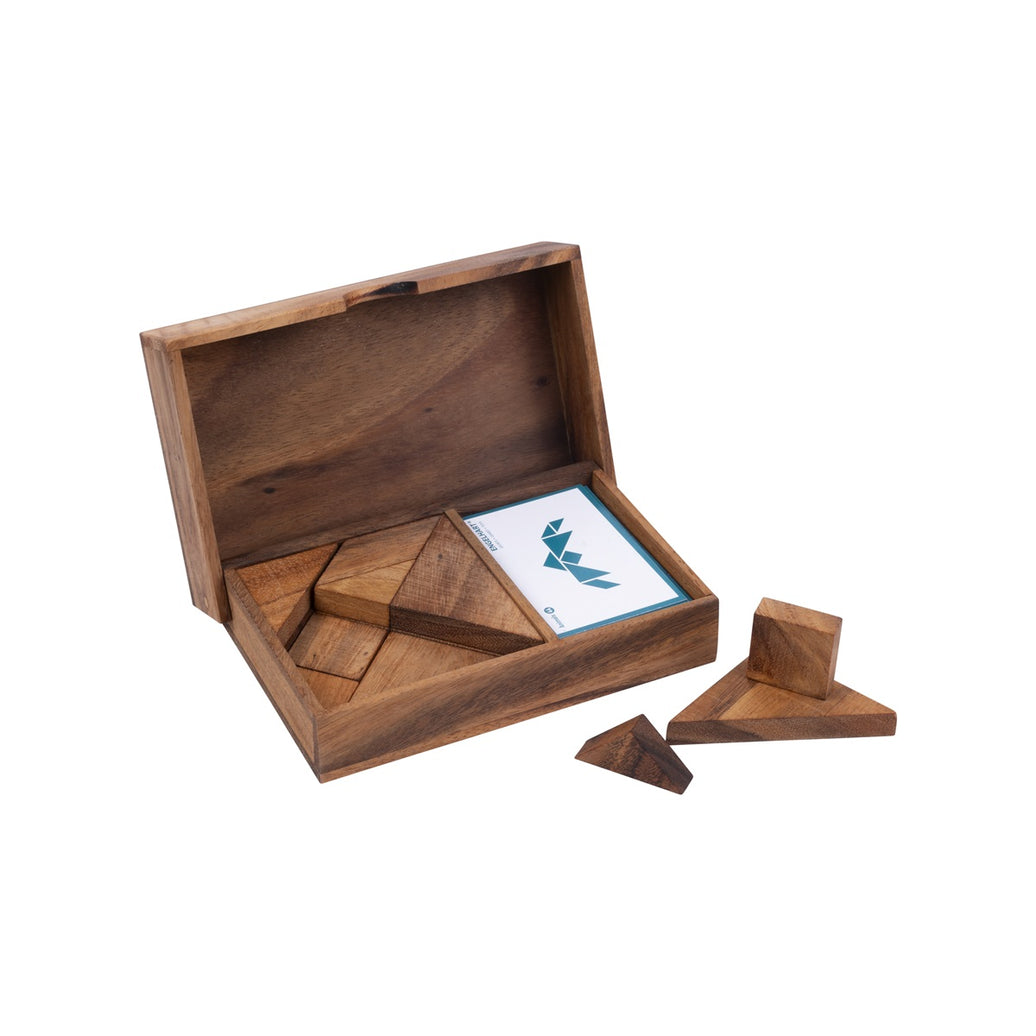 Engelhart - Tangramdjur i akaciaträ