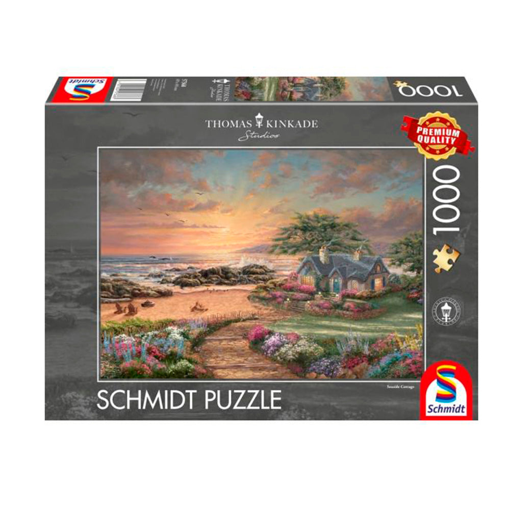Puzzle - Thomas Kinkade: Seaside Cottage (1000 Pieces)