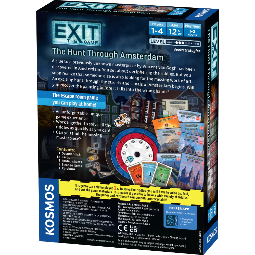 Kosmos - EXIT 20: The Hunt Through Amsterdam (EN)