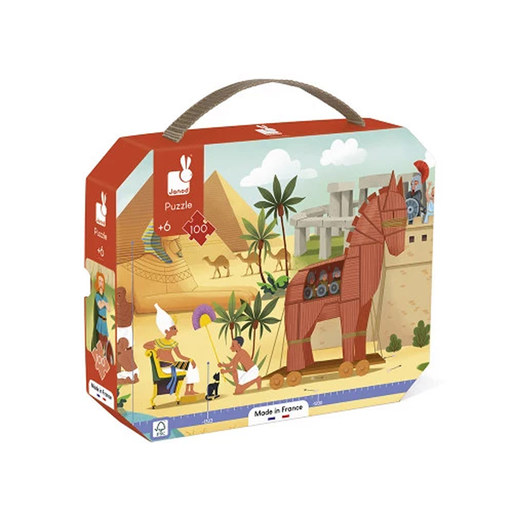 Janod - Puzzle - Antiquity & Mythology (100 pieces)