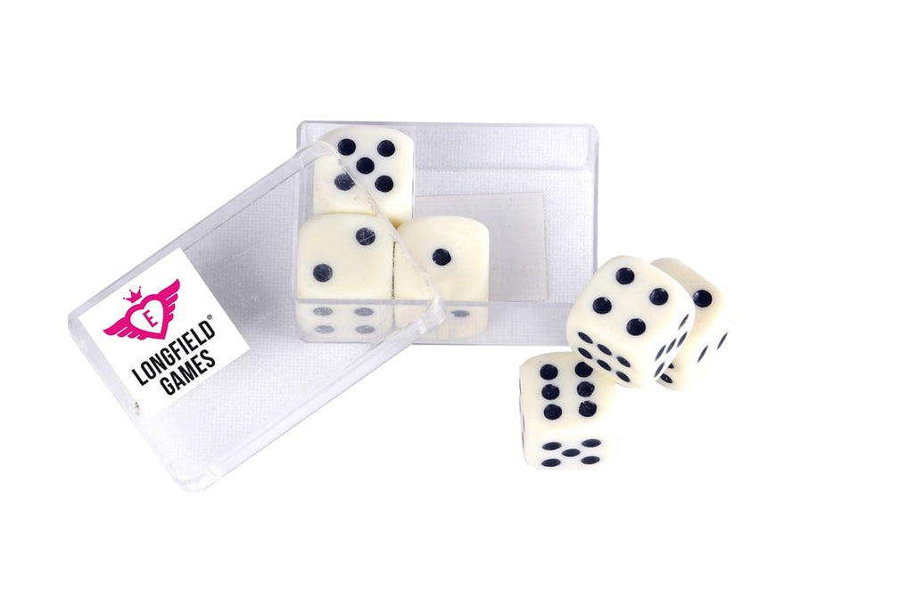 Engelhart - 6 tärningar i plastlåda