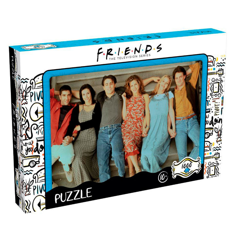 Winning Moves - Puzzle - Friends Stairs (1000 pieces)