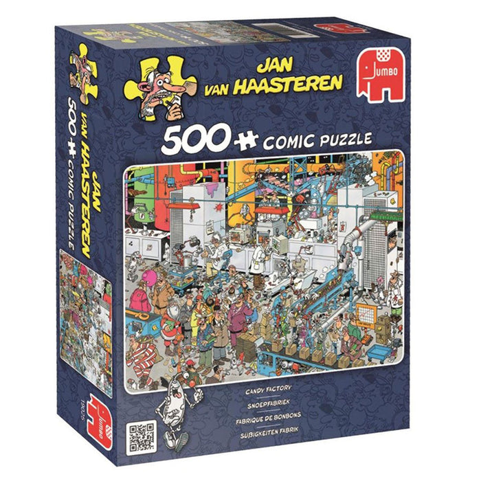 Puzzle Jan van Haasteren - Candy Factory (500 pieces)
