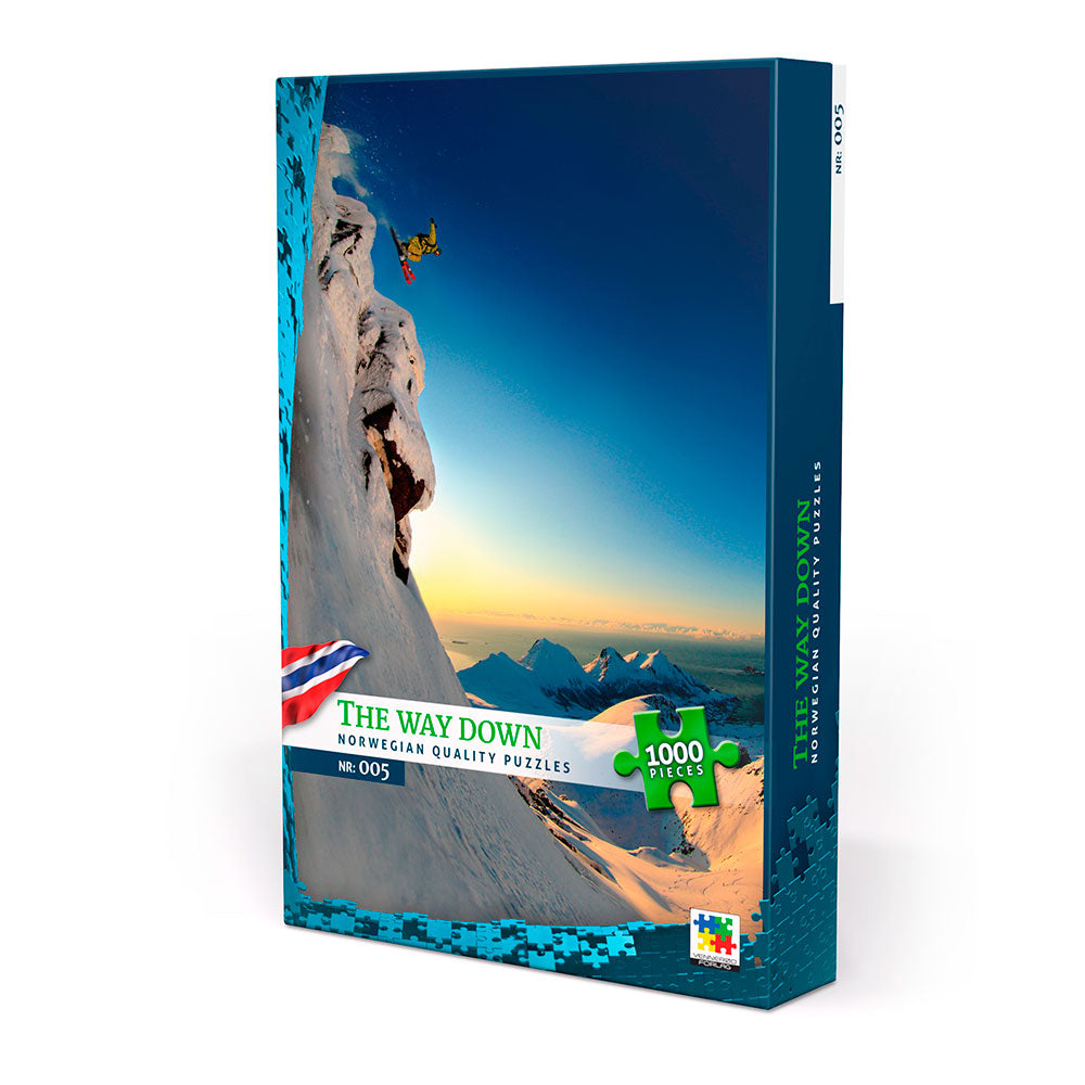 Nordic Quality Puzzles - VE:005 - The Way Down (1000 pieces)