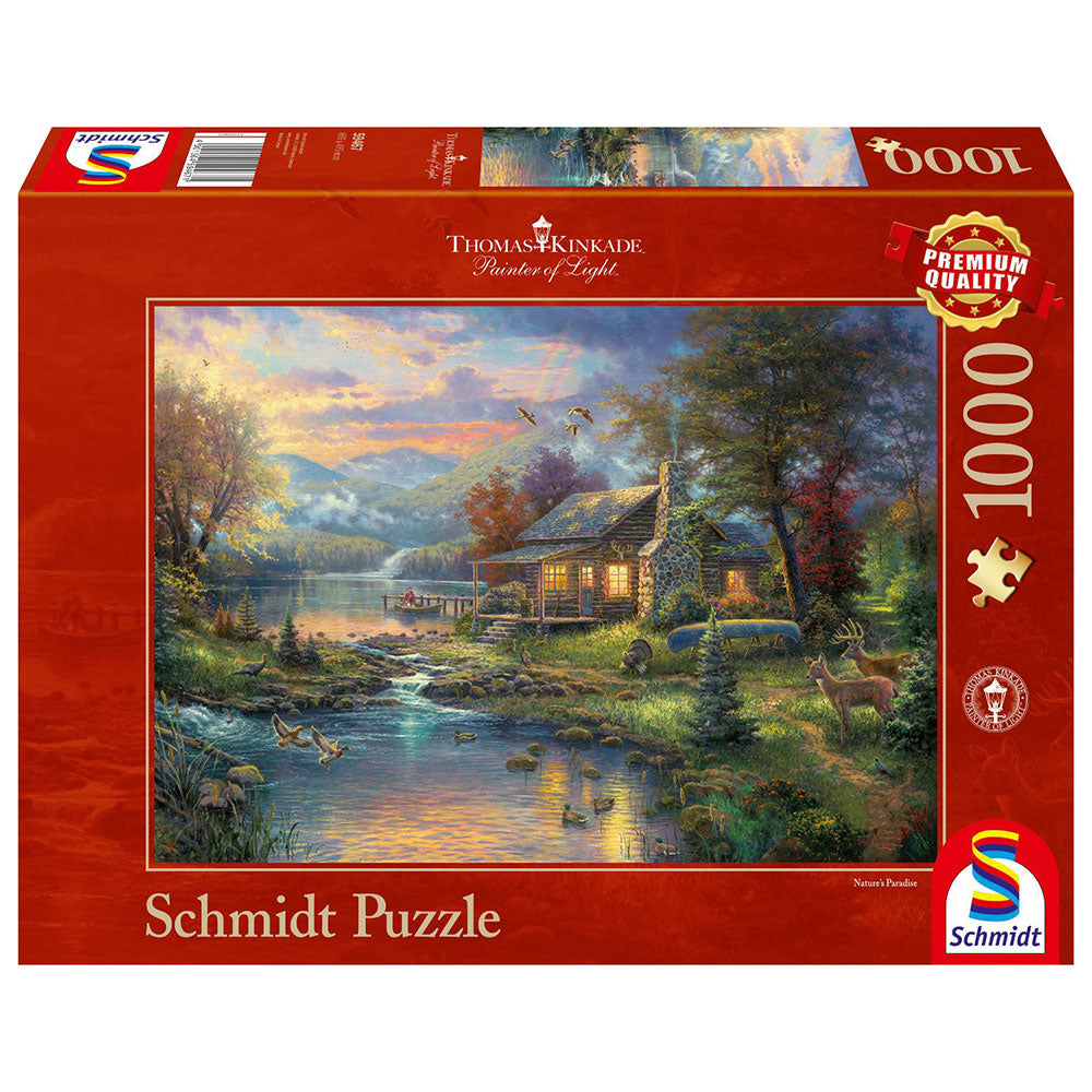 Puzzle - Thomas Kinkade: Nature's Paradise (1000 pieces)