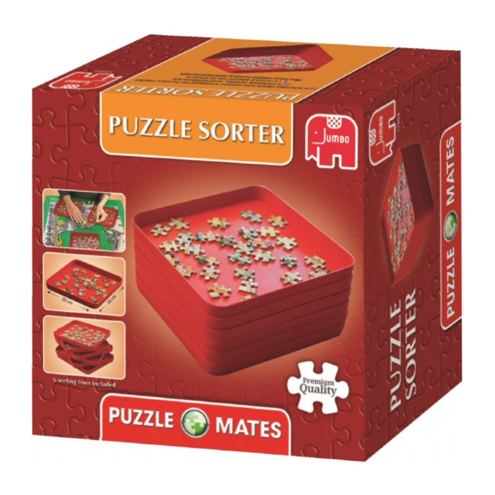Puzzle Mates - Puzzle Sorter 6 Trays (20x20cm)