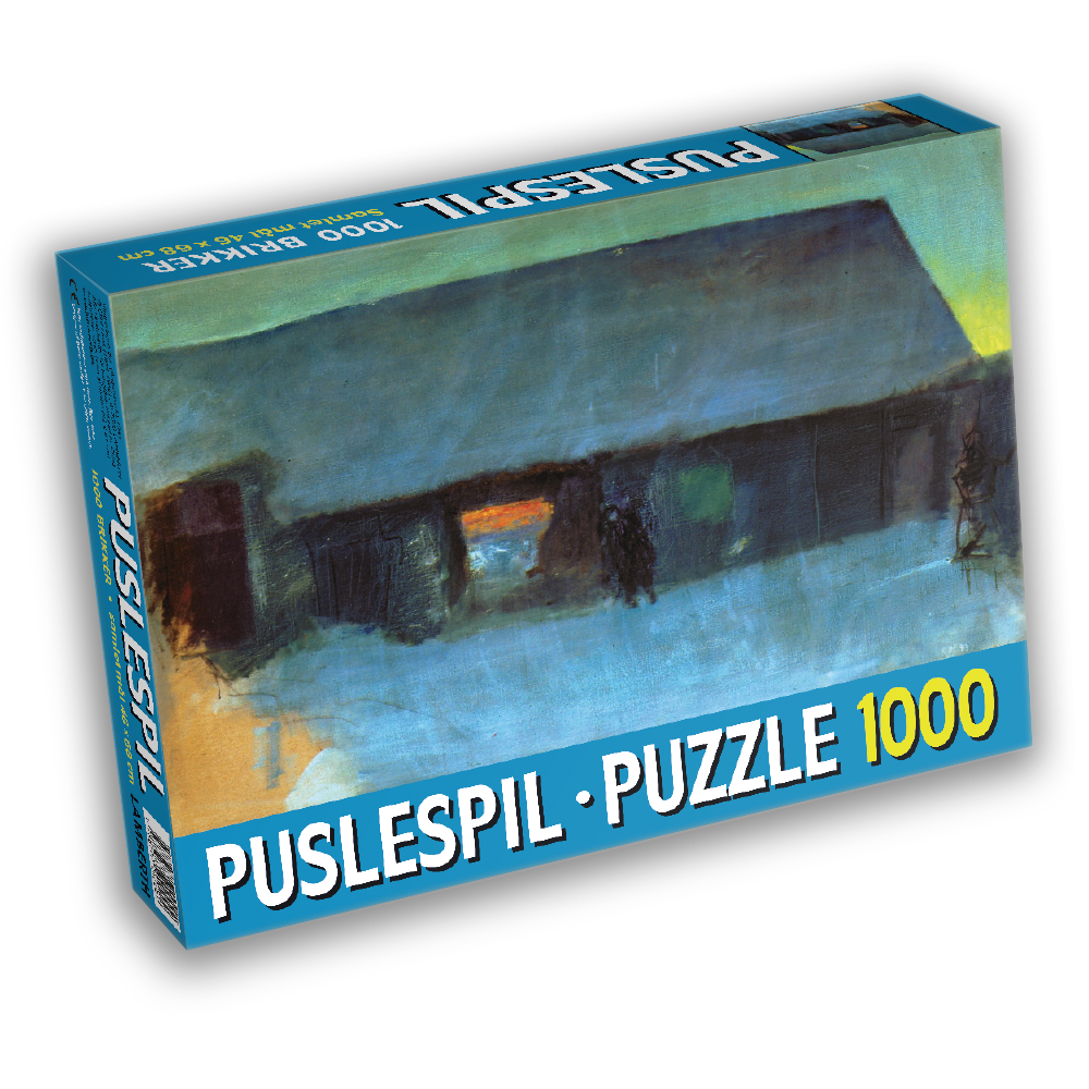 Art Puzzle - Oluf Høst (1000 pieces)