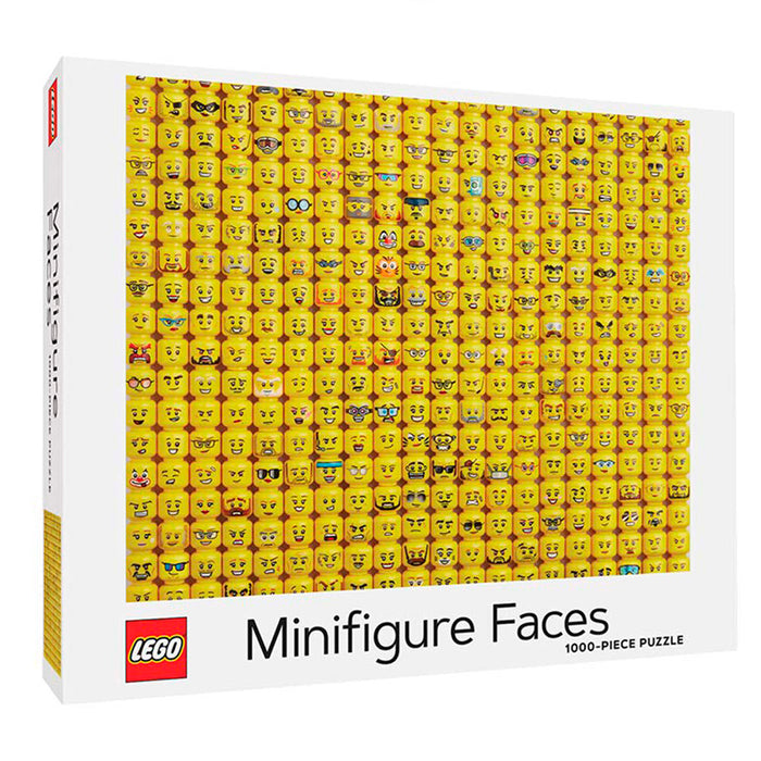 Puzzle - LEGO Minifigure Faces (1000 pieces)