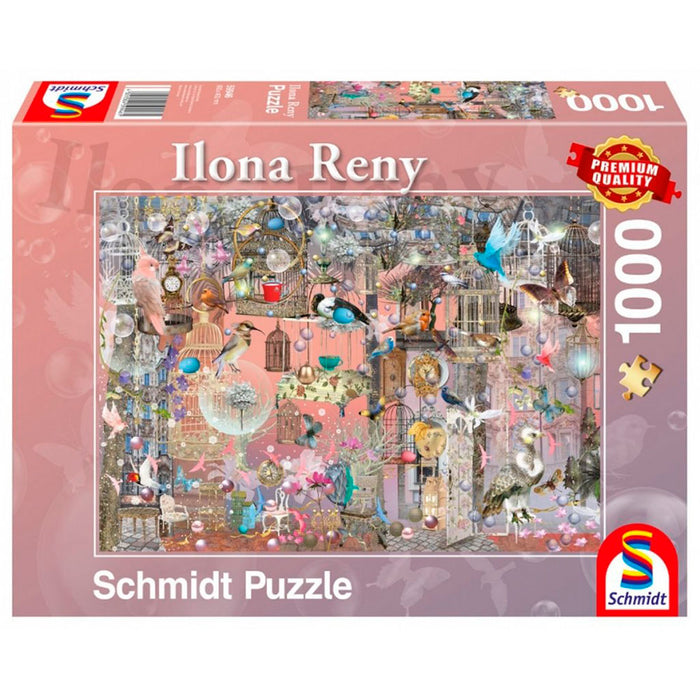 Puzzle - Pink beauty (1000 pieces)
