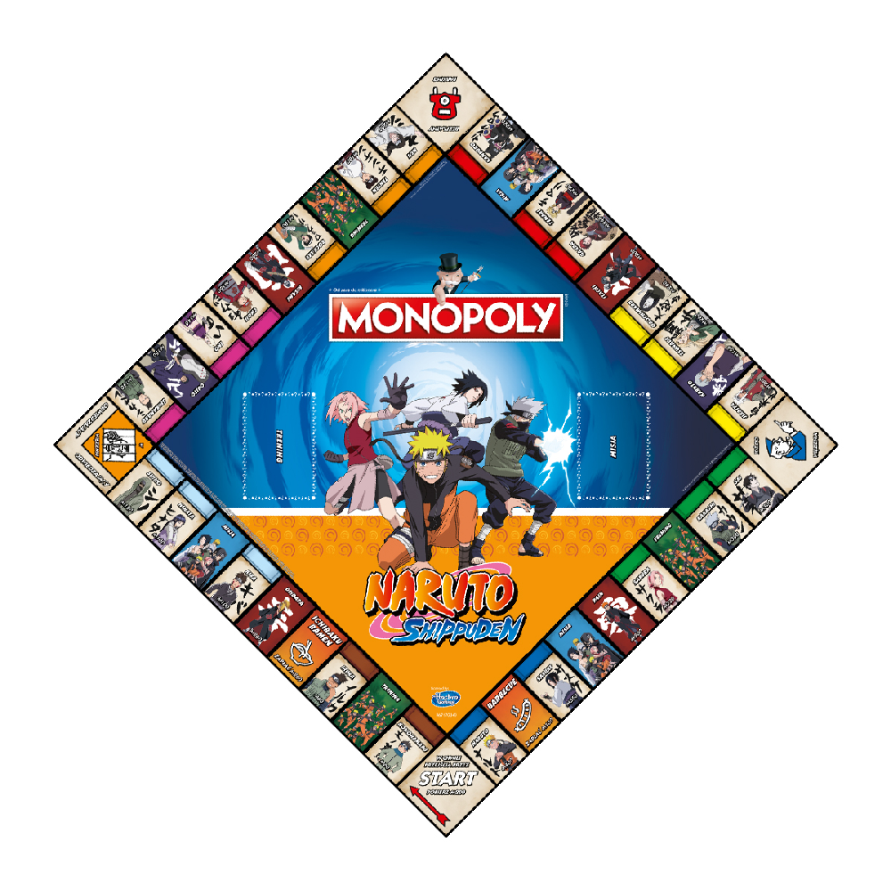 Winning Moves - Monopoly - Naruto Monopoly (EN)