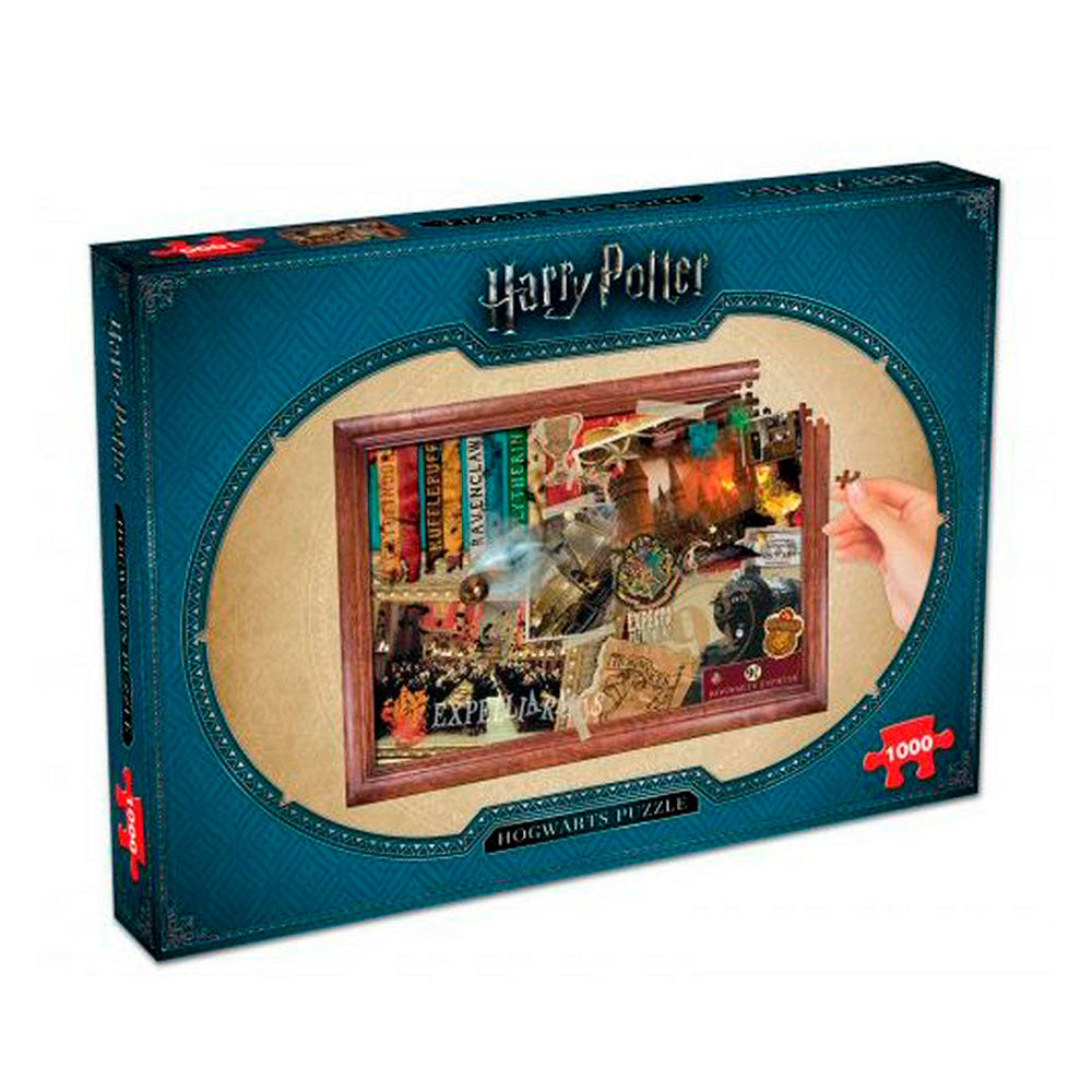 Winning Moves - Puzzle - Harry Potter: Hogwarts (1000 pieces)