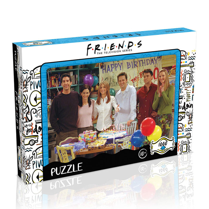 Winning Moves - Puzzle - Friends Happy Birthday (1000 pieces)