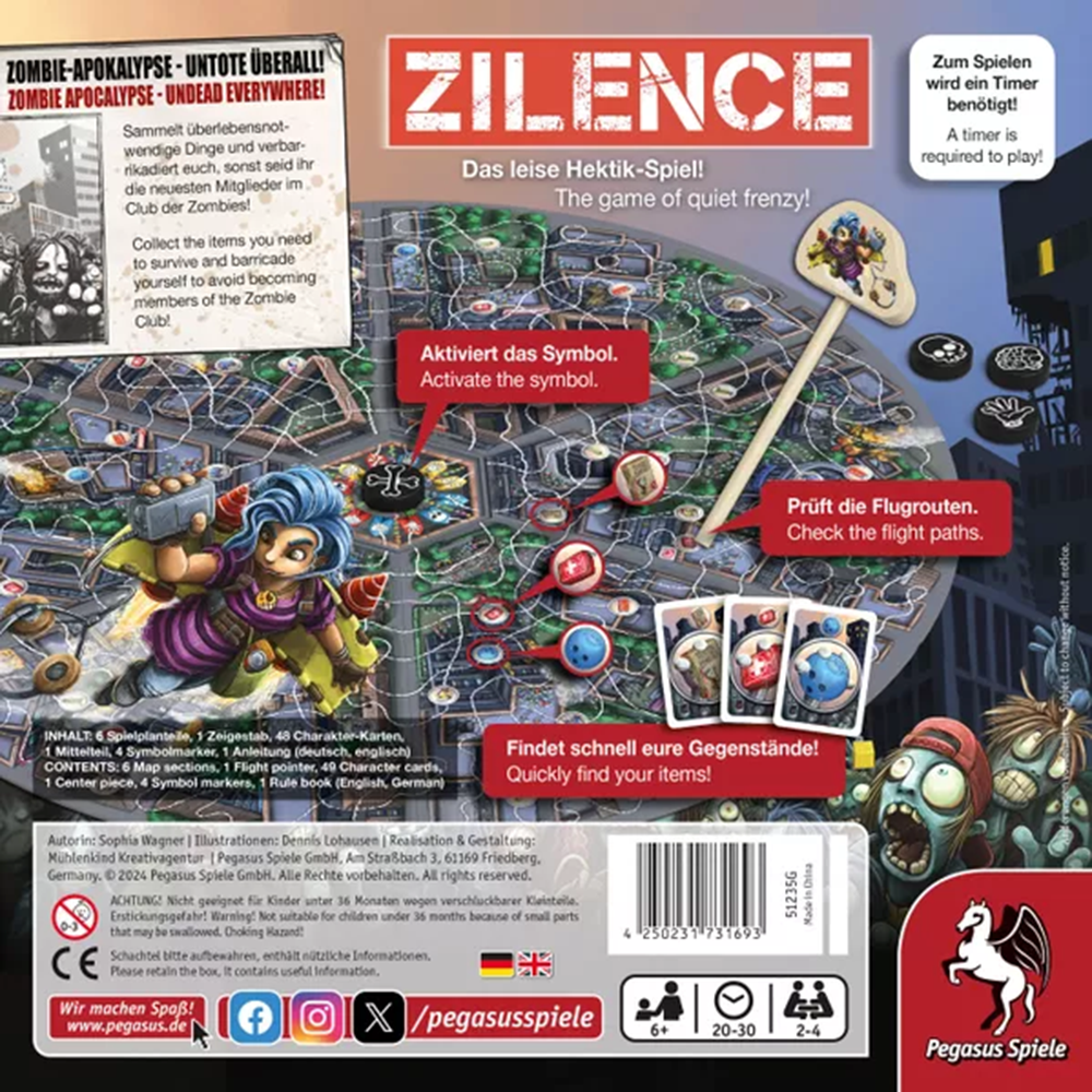 Pegasus Spiele - Zilence (EN)