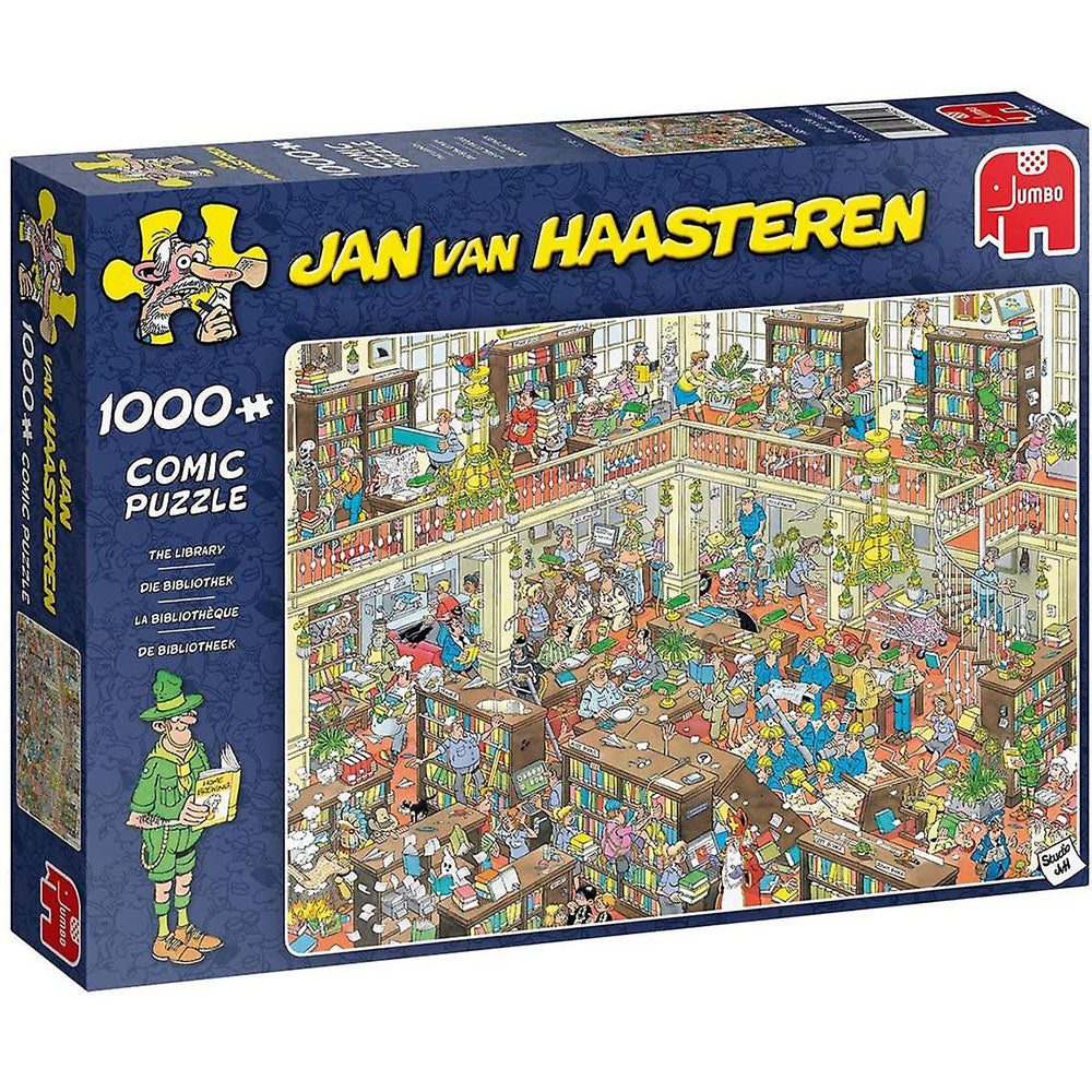 Puzzle Jan van Haasteren - The Library (1000 pieces)