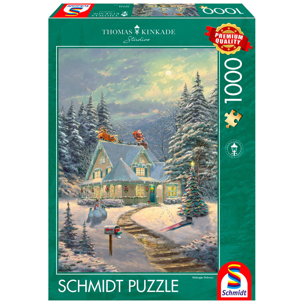 Puzzle - On Christmas Eve (1000 pieces)