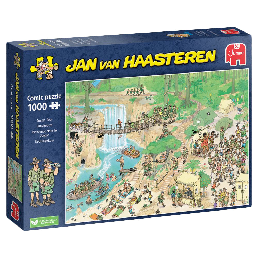 Puzzle Jan van Haasteren - Jungle Tour (1000 pieces)