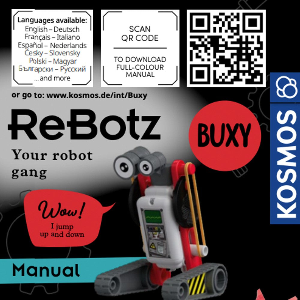 Kosmos - ReBotz - Buxy the Jumping Robot (DA/SE/NO)