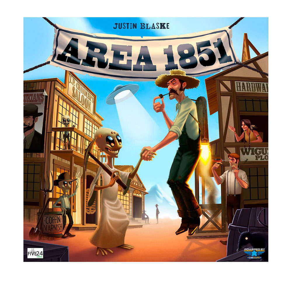 Spilbræt - Area 1851 (EN)