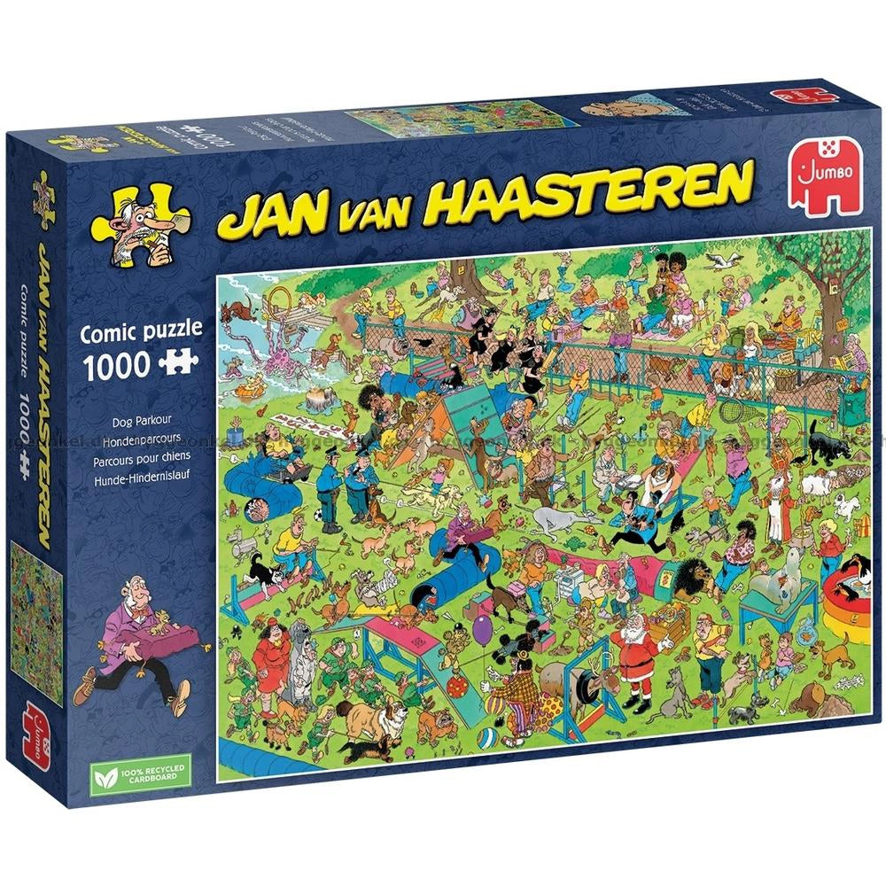 Puzzle Jan van Haasteren - Dog Parcour (1000 pieces)