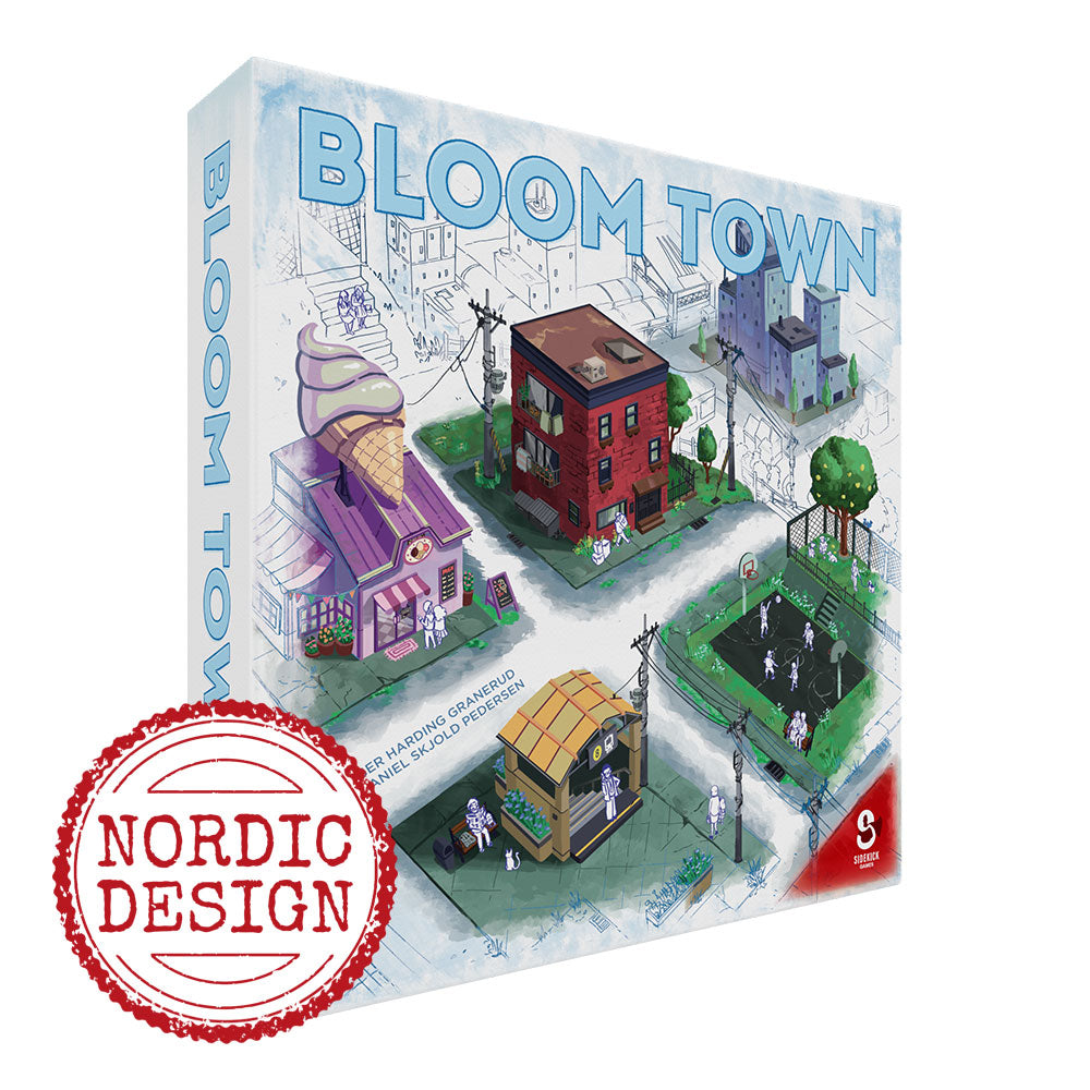 Spilbræt - Bloom Town (EN)