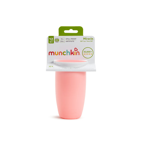 Munchkin Miracle 360 Sippy Cup Pink 296 ml
