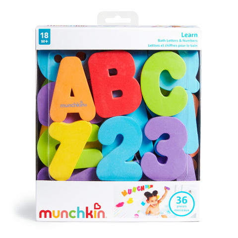 Munchkin Learn Bath Letters And Numbers +18 M