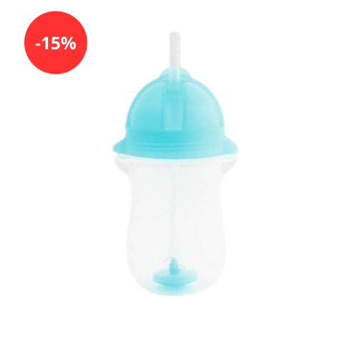 Munchkin 1pk 296 Ml Tip & Sip Cup Blue +12 Mån