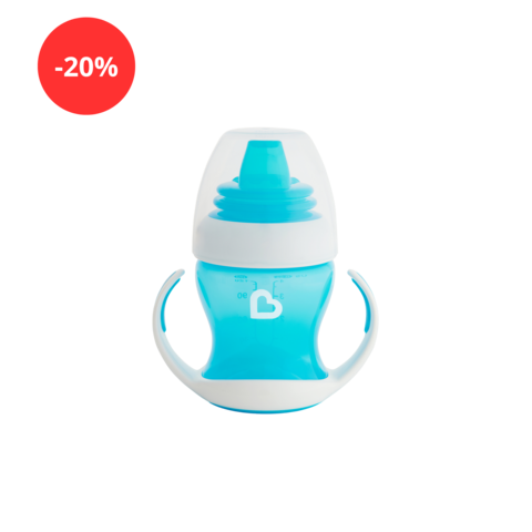 Munchkin 1pk 120 ml Gentle Transition Cup Blue +4 Mån