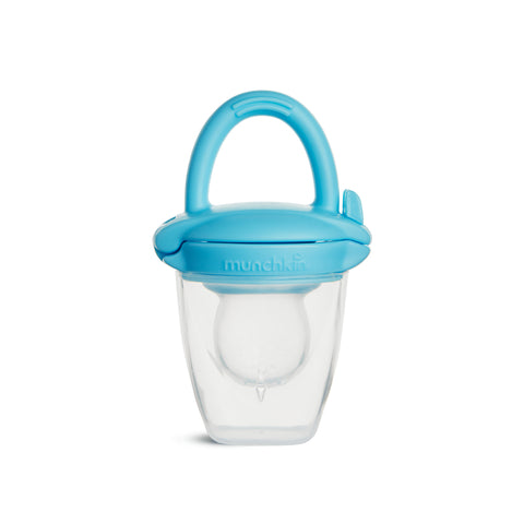 Munchkin Baby Food Feeder Silikon Blue