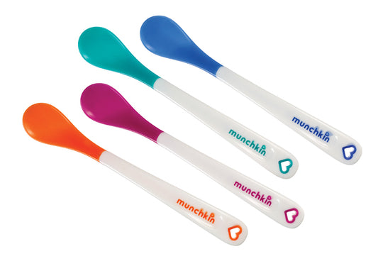 Munchkin 4 White Hot Safety Spoons