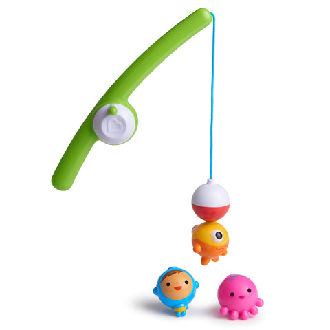 Munchkin Fishin’ Bath Toy Set + 24 Mån