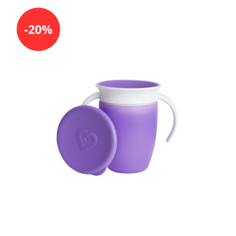 Munchkin Miracle 360 Trainer Cup 207 ml Purple