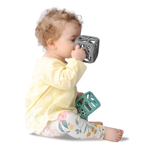 Malarkey Kids - Chew Cube Dark Grey