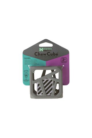 Malarkey Kids - Chew Cube Dark Grey