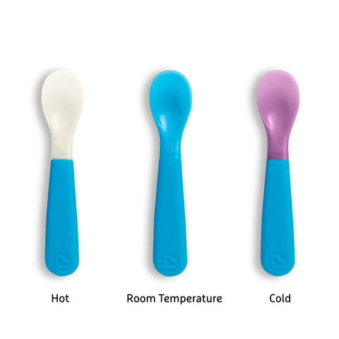 Munchkin 6pk Color Change Forks & Spoons