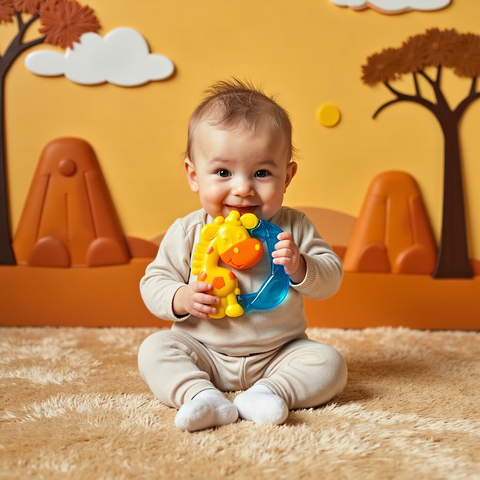 Playgro Jerry Giraffe Water Teether 3m+