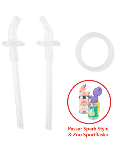 Skip Hop Sugrör t. Sportflaska "2pack"