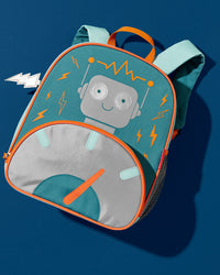 Skip Hop Spark Style Little Kid Backpack "Robot"
