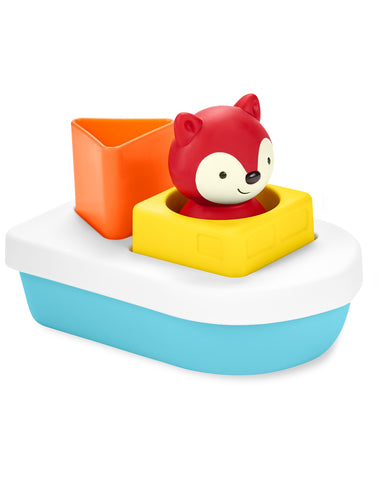 Skip Hop - Skip Hop Zoo Badleksak Sort & Stack Båt